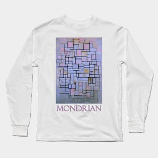 Composition No.6 by Piet Mondrian Long Sleeve T-Shirt